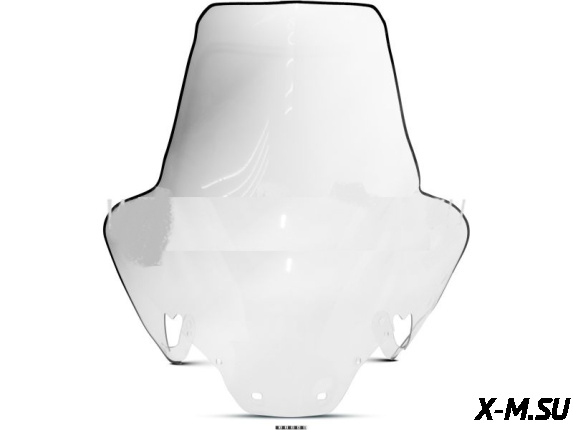 Стекло высокое для снегохода «SKI DOO» на платформе REV-XR, XU Tundra (выс. 66см, толщ. 3мм, МПК)