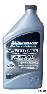 МАСЛО 4T водн QUCKSILVER (MERCURY) 25W40 ПОЛУСИНТЕТИКА 1л МАСЛО 4T водн QUCKSILVER (MERCURY) 25W40 ПОЛУСИНТЕТИКА 1л