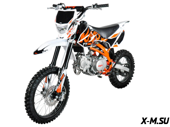 Питбайк KAYO BASIC TT140 17/14 KRZ (механ. сцепл., кикстартер)