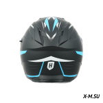 Шлем модуляр HETOSHI FF935 Shogun цв.Черно-сине-белый  р.L