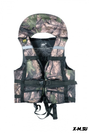 Жилет спасательный Таймень PRO с воротником (камуфляж)