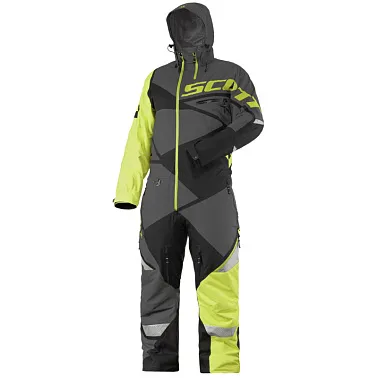 Комбинезон X One Pro black/neon yellow